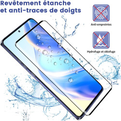 2 pièces Verre Trempé pour Motorola Edge 60/60 Fusion/60 Pro Protection écran, Sans Bulles Anti‑Empreintes Vitre Protection, 9H 