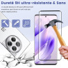 Carantee 2 pièces Verre Trempé pour Oneplus 12 5G Protection écran, HD Sans Bulles Anti‑Empreintes Vitre Protection, 9H Anti-Ray