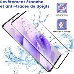 Carantee 2 pièces Verre Trempé pour Oneplus 12 5G Protection écran, HD Sans Bulles Anti‑Empreintes Vitre Protection, 9H Anti-Ray