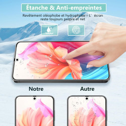 Carantee 2 pièces Verre trempé 3D pour Samsung Galaxy S25 Plus, 9H Ultra-Résistant, Anti-Rayures & Anti-Trace, 100% sans Bulles 