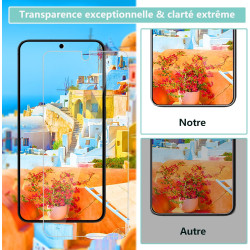 Carantee 2 pièces Verre trempé 3D pour Samsung Galaxy S25 Plus, 9H Ultra-Résistant, Anti-Rayures & Anti-Trace, 100% sans Bulles 
