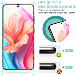 Carantee 2 pièces Verre trempé 3D pour Samsung Galaxy S25 Plus, 9H Ultra-Résistant, Anti-Rayures & Anti-Trace, 100% sans Bulles 