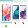 Carantee 2 pièces Verre trempé 3D pour Samsung Galaxy S25 Plus, 9H Ultra-Résistant, Anti-Rayures & Anti-Trace, 100% sans Bulles 