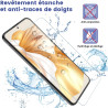Carantee 2 pièces Verre Trempé pour Samsung Galaxy Z Flip 4 5G Protection écran, HD Sans Bulles Vitre Protection, 9H Anti-Rayure
