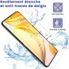 Carantee 2 pièces Verre Trempé pour Samsung Galaxy Z Flip 5 Protection écran, HD Sans Bulles Vitre Protection, 9H Anti-Rayures F