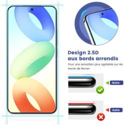 Carantee 2 pièces Verre Trempé pour Xiaomi 15 Protection écran, HD Sans Bulles Anti‑Empreintes Vitre Protection, 9H Anti-Rayures