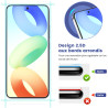 Carantee 2 pièces Verre Trempé pour Xiaomi 15 Protection écran, HD Sans Bulles Anti‑Empreintes Vitre Protection, 9H Anti-Rayures
