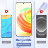2+2 pièces Verre Trempé pour Xiaomi 15 Ultra 5G Protection écran, HD Sans Bulles Anti‑Empreintes Caméra Arrière Vitre Protection