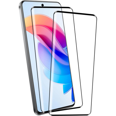 2 pièces verre trempé pour xiaomi rougemi note 15 pro plus 5g protection écran, sans bulles anti‑empreintes vitre protection, 9h