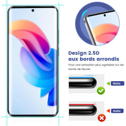 2 pièces verre trempé pour xiaomi rougemi note 15 pro plus 5g protection écran, sans bulles anti‑empreintes vitre protection, 9h