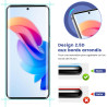 2 pièces verre trempé pour xiaomi rougemi note 15 pro plus 5g protection écran, sans bulles anti‑empreintes vitre protection, 9h