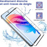 2 pièces verre trempé pour xiaomi rougemi note 15 pro plus 5g protection écran, sans bulles anti‑empreintes vitre protection, 9h