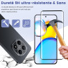 2+2 pièces verre trempé pour xiaomi rougemi note 15 pro plus 5g protection écran, sans bulles anti‑empreintes caméra arrière vit