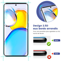 2+2 pièces verre trempé pour xiaomi rougemi note 15 pro plus 5g protection écran, sans bulles anti‑empreintes caméra arrière vit