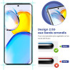 2+2 pièces verre trempé pour xiaomi rougemi note 15 pro plus 5g protection écran, sans bulles anti‑empreintes caméra arrière vit