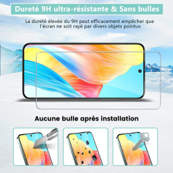 2+2 pièces Verre Trempé pour Xiaomi 14 Protection écran, 0,33 mm 9H Anti-Rayures Vitre Protection, HD Sans Bulles Anti‑Empreinte