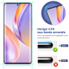 2 pièces verre trempé pour xiaomi rougemi note 14 pro, 9h ultra-résistant 0,33mm vitre protection avec caméra, toucher sensible,