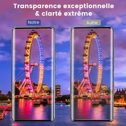 2 pièces verre trempé pour xiaomi rougemi note 14 pro, 9h ultra-résistant 0,33mm vitre protection avec caméra, toucher sensible,