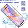 2 pièces verre trempé pour xiaomi rougemi note 14 pro, 9h ultra-résistant 0,33mm vitre protection avec caméra, toucher sensible,