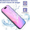 Carantee 2 Pièces Verre Trempé pour iPhone 17 Pro, Protection Écran 3D 0,33mm, Bords Anti-rayures, Dureté 9H, HD Transparent, Sa