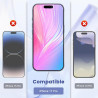Carantee 2 Pièces Verre Trempé pour iPhone 17 Pro, Protection Écran 3D 0,33mm, Bords Anti-rayures, Dureté 9H, HD Transparent, Sa