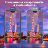 Carantee 2 Pièces Verre Trempé pour iPhone 16, Protection Écran 3D 0,33mm, Bords Anti-rayures, Dureté 9H, HD Transparent, Sans B