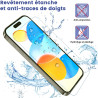 Carantee 2 Pièces Verre Trempé pour iPhone 16, Protection Écran 3D 0,33mm, Bords Anti-rayures, Dureté 9H, HD Transparent, Sans B