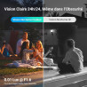 EZVIZ 4K(8MP) Caméra Extérieure sans Fil avec Mode AOV, Caméra à Batterie PT avec Détection de Personnes et de Véhicules, Vision