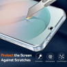 ZhuoFan Coque pour Samsung Galaxy S26 Plus avec 2 Pièces Verre Trempé, Militare Étui de Protection Transparente Antichoc Case, M