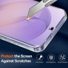 ZhuoFan Coque pour Samsung Galaxy S26 Ultra avec 2 Pièces Verre Trempé, Militare Étui de Protection Transparente Antichoc Case, 