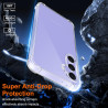 ZhuoFan Coque pour Samsung Galaxy A54 5G avec 2 Pièces Verre Trempé, Transparente TPU Silicone Bumper Case, [Coussin d'air Intég