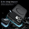 Effcotuo Magnétique Coque pour Honor 600 5G Case avec MagSafe avec Verre Trempé Protection écran Anti-Chute Silicone Souple + PC