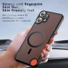 Effcotuo Magnétique Coque pour Nothing CMF Phone 2 Pro Case avec MagSafe, Anti-Chute Silicone Souple + Acrylique Givré Coque, Et