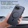 Effcotuo Magnétique Coque pour Google Pixel 10A 5G Case avec MagSafe avec Verre Trempé Protection écran Anti-Chute Silicone Soup