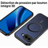 Effcotuo Magnétique Coque pour Google Pixel 10A 5G Case avec MagSafe avec Verre Trempé Protection écran Anti-Chute Silicone Soup