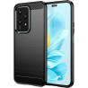 Effcotuo Coque pour Honor 200 Lite Cover, Etui Souple Flexible en Premium TPU, Antichoc, Anti-dérapante pour Honor 200 Lite-Noir