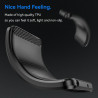 Effcotuo Coque pour Honor 200 Lite Cover, Etui Souple Flexible en Premium TPU, Antichoc, Anti-dérapante pour Honor 200 Lite-Noir
