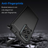 Effcotuo Coque pour Honor 200 Lite Cover, Etui Souple Flexible en Premium TPU, Antichoc, Anti-dérapante pour Honor 200 Lite-Noir