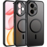 Effcotuo Magnétique Coque pour Honor 400 5G Case avec MagSafe, Anti-Chute Coque, Etui Translucide Mat Arrière Housse Fine Antich