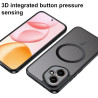 Effcotuo Magnétique Coque pour Honor 400 5G Case avec MagSafe, Anti-Chute Coque, Etui Translucide Mat Arrière Housse Fine Antich