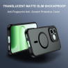 Effcotuo Magnétique Coque pour Honor 600 Lite 5G Case avec MagSafe avec Verre Trempé Protection écran Anti-Chute Silicone Souple
