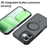 Effcotuo Magnétique Coque pour Honor 600 Lite 5G Case avec MagSafe avec Verre Trempé Protection écran Anti-Chute Silicone Souple