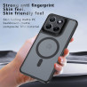 Effcotuo Magnétique Coque pour Motorola Moto Edge 70 Fusion Case avec MagSafe, Anti-Chute Silicone Souple + Acrylique Givré Coqu