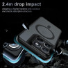Effcotuo Magnétique Coque pour Motorola Moto Edge 70 Fusion Case avec MagSafe, Anti-Chute Silicone Souple + Acrylique Givré Coqu