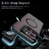Effcotuo Magnétique Coque pour Motorola Moto G86 5G Case avec MagSafe, Anti-Chute Silicone Souple + Acrylique Givré Coque, Etui 