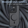 Effcotuo Magnétique Coque pour Motorola Moto Edge 60 Neo/Edge 50 Neo Case avec MagSafe avec Verre Trempé Protection écran Anti-C