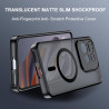 Effcotuo Magnétique Coque pour Motorola Moto Edge 60 Neo/Edge 50 Neo Case avec MagSafe avec Verre Trempé Protection écran Anti-C