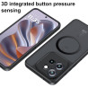 Effcotuo Magnétique Coque pour Motorola Moto Edge 60 Neo/Edge 50 Neo Case avec MagSafe avec Verre Trempé Protection écran Anti-C