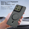 Effcotuo Magnétique Coque pour Motorola Moto Edge 70 Case avec MagSafe avec Verre Trempé Protection écran Anti-Chute Silicone So