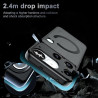 Effcotuo Magnétique Coque pour Nothing Phone 3 Case avec MagSafe, Anti-Chute Silicone Souple + Acrylique Givré Coque, Etui Trans